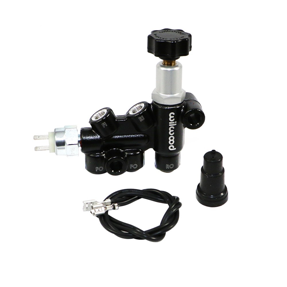 Wilwood 260-11179 Aluminum/Steel Knob Adjustable Combination Proportioning Valve