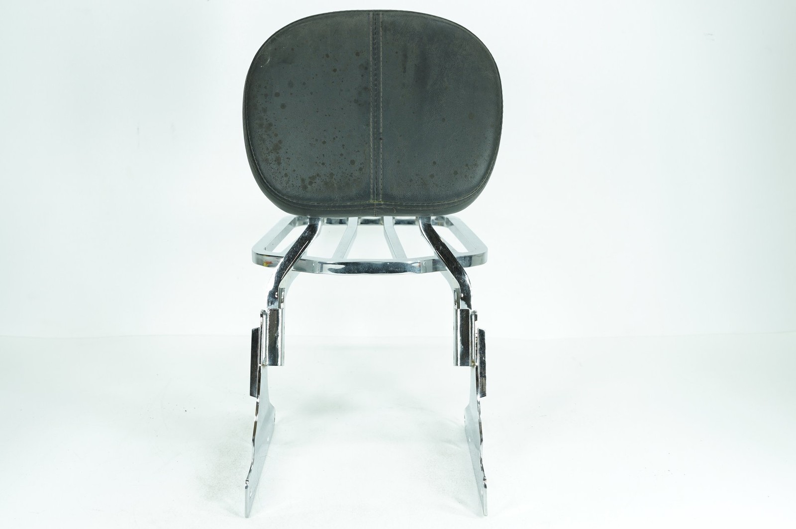 2008 Harley Softail Heritage Classic OEM Rear Sissy Bar w/ Backrest Cushion Pad