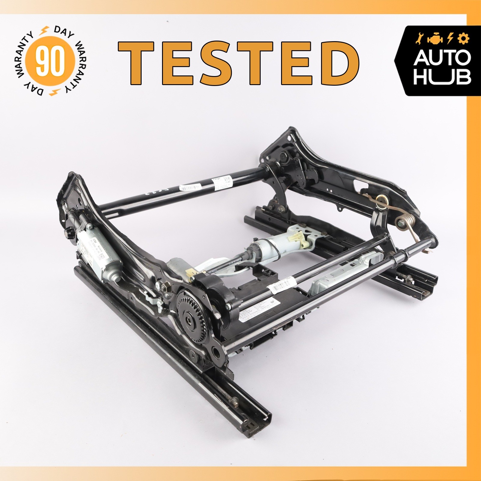 10-17 Mercedes W207 E400 C250 Front Right Seat Rail Track Frame w/ Motors OEM
