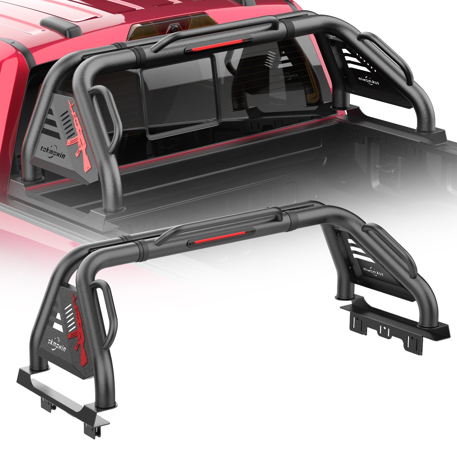 Red Gun CLASSIC Adjustable Sport Roll Bar For 2005-2025 Toyota Tacoma Tundra TRD