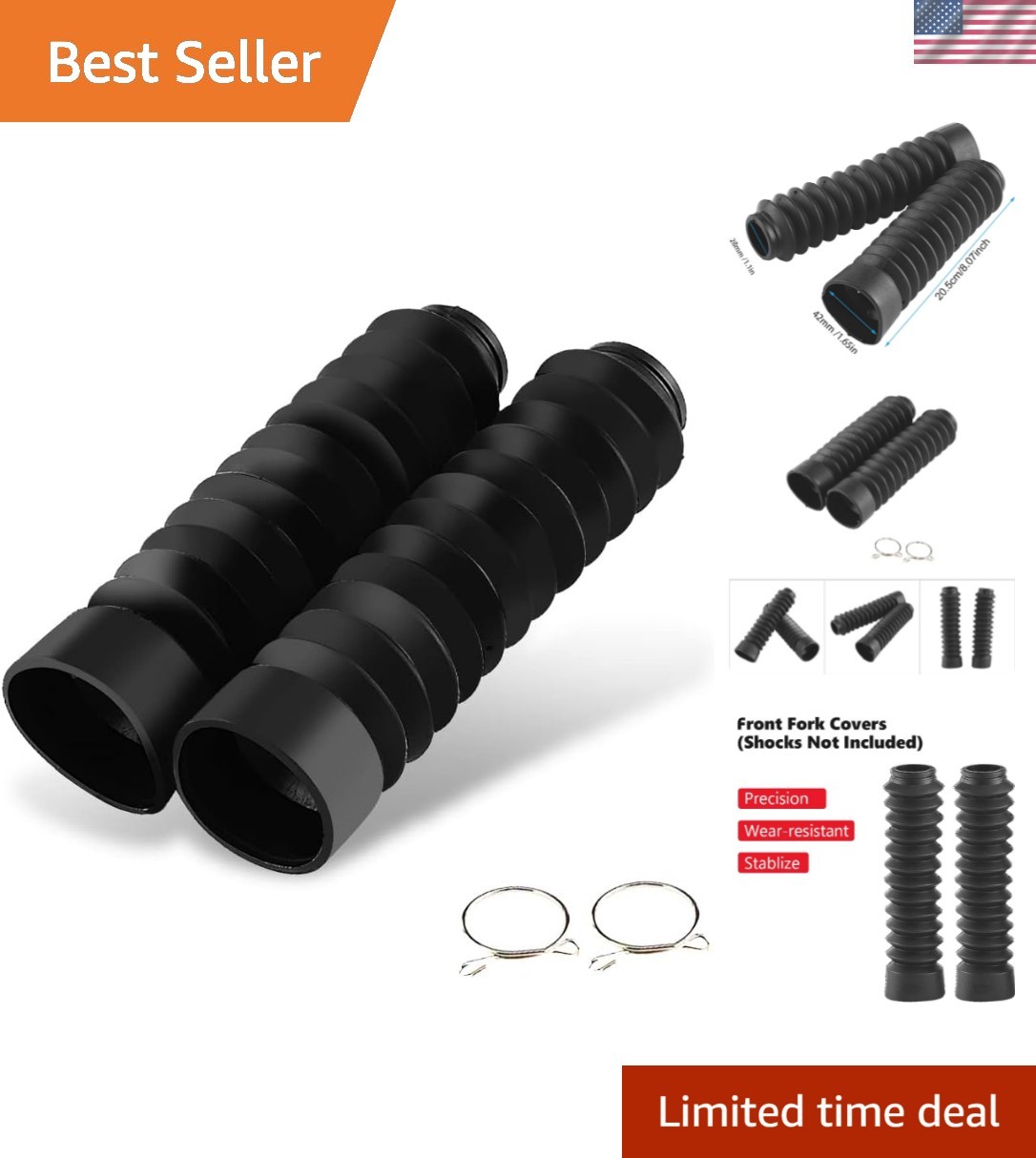 1 Pair Rubber Fork Cover Gaiters - Motorcycle Front Fork Cover Gaiters Boots ... 1 Pair Rubber Fork Cover Gaiters - Motorcycle Front Fork Cover Gaiters Boots ...