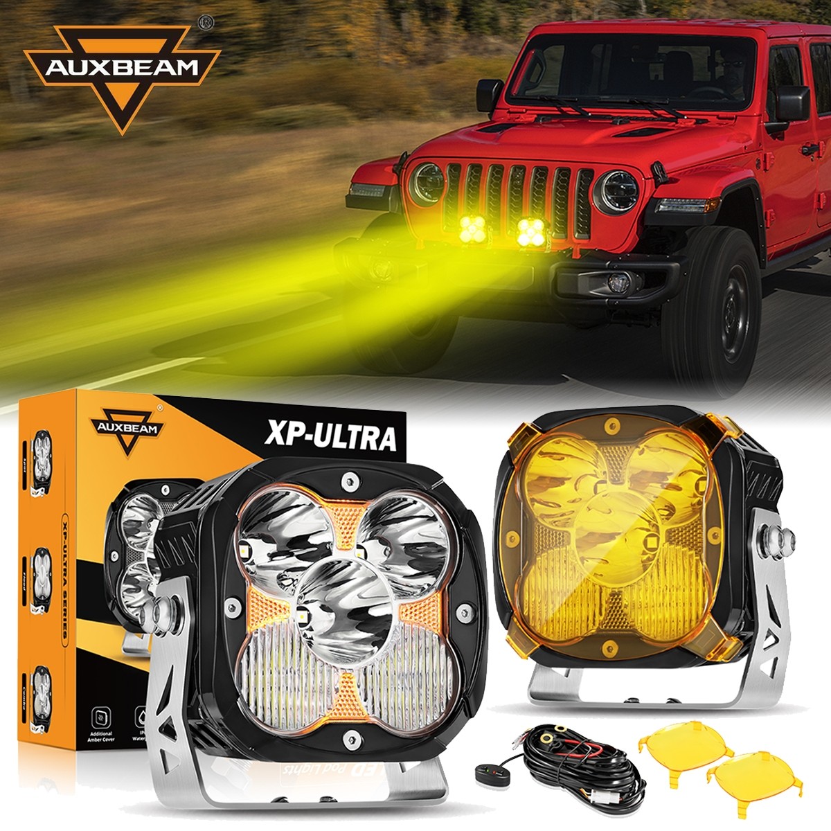 2X AUXBEAM 4.5\