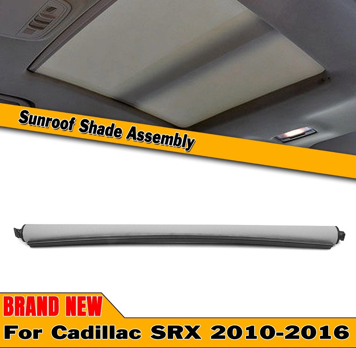 Beige Sunshade Sunroof Cover 25964409 for Cadillac SRX Base 3.0L V6 2010-2016