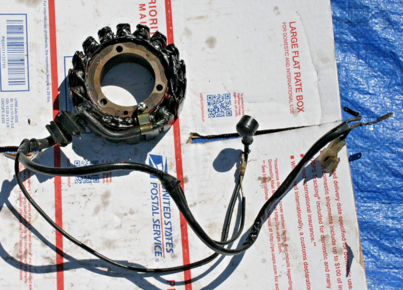 1981-82 Honda GL500 SILVERWING OEM STATOR /VIN#PC02E-2106852 1981-82 Honda GL500 SILVERWING OEM STATOR /VIN#PC02E-2106852