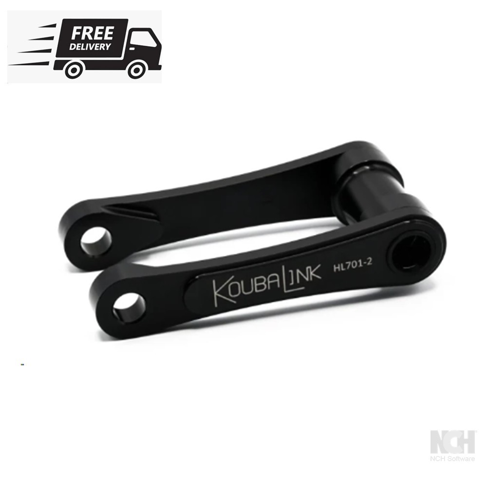 KOUBALINK LOWERING LINK BLACK HUSQVARNA KTM HL701-1 2016-2025