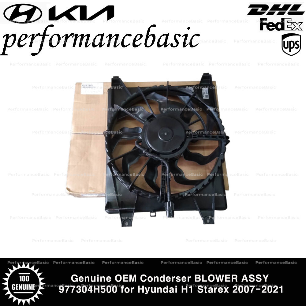 Genuine OEM Conderser BLOWER ASSY 977304H500 for Hyundai H1 Starex 2007-2021