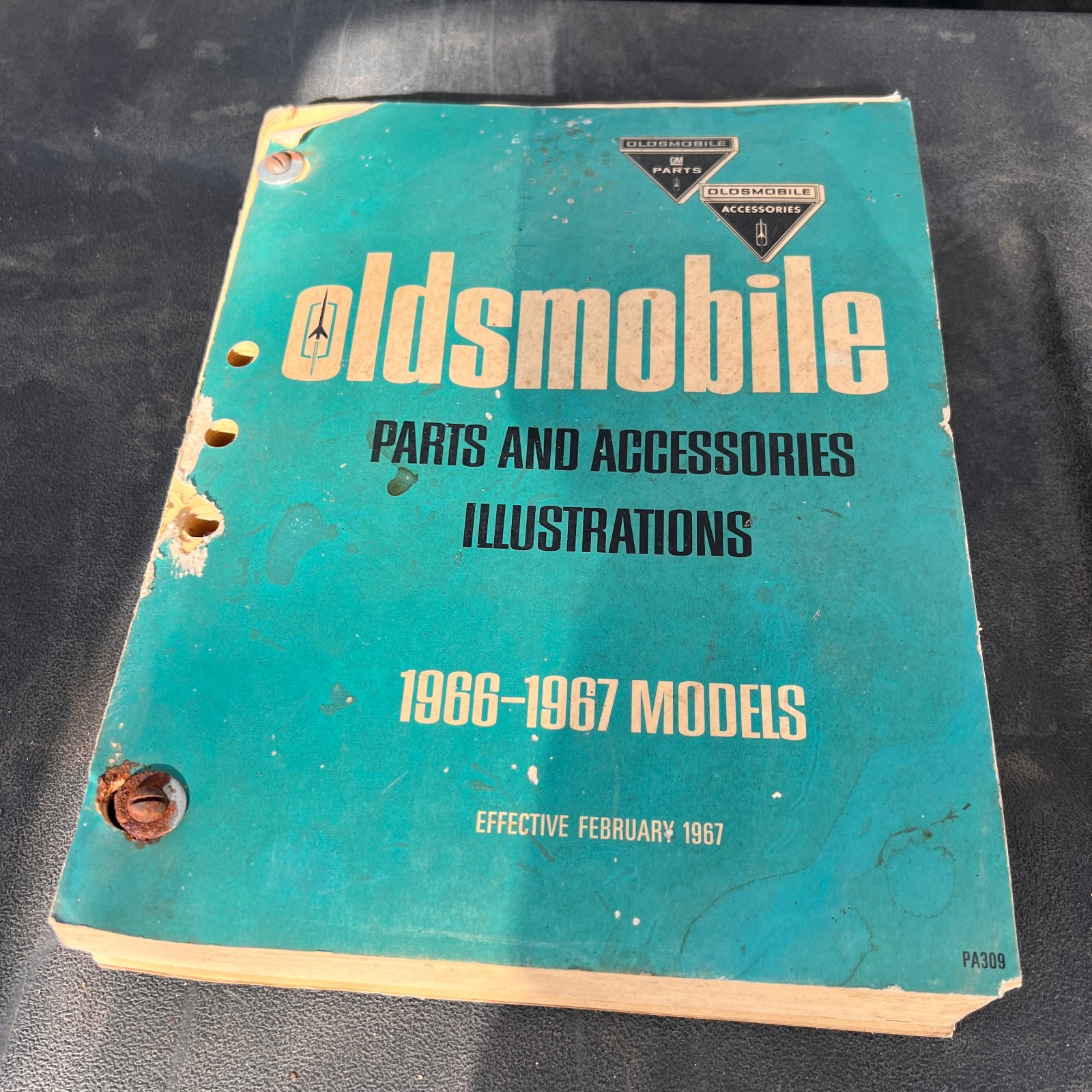 1966 thru 1967 Oldsmobile Illustration Parts Accessories Catalog Original Rare 1966 thru 1967 Oldsmobile Illustration Parts Accessories Catalog Original Rare
