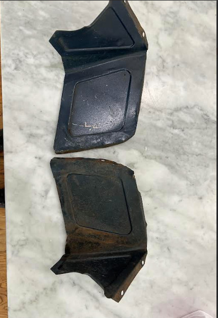 Splash Panel fender LH & RH Chevy Chevrolet 1949 1950 1951 1952 49 Splash Panel fender LH & RH Chevy Chevrolet 1949 1950 1951 1952 49