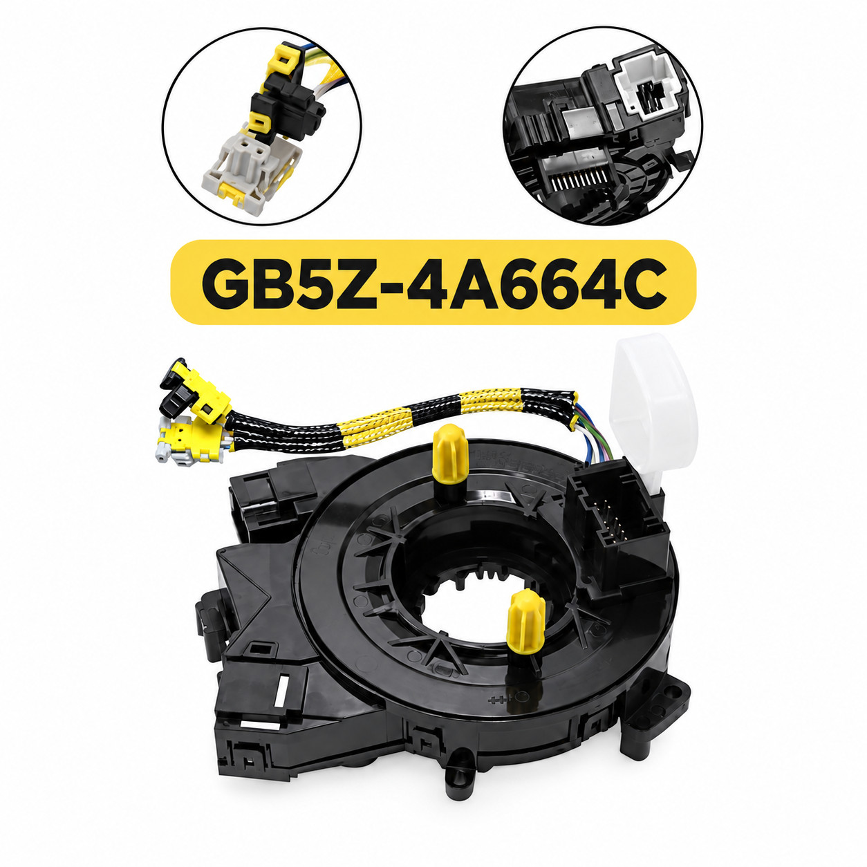 For 11-15 Ford Edge &Lincoln MKX Clock Spring Steering Wheel Harness GB5Z14A664C