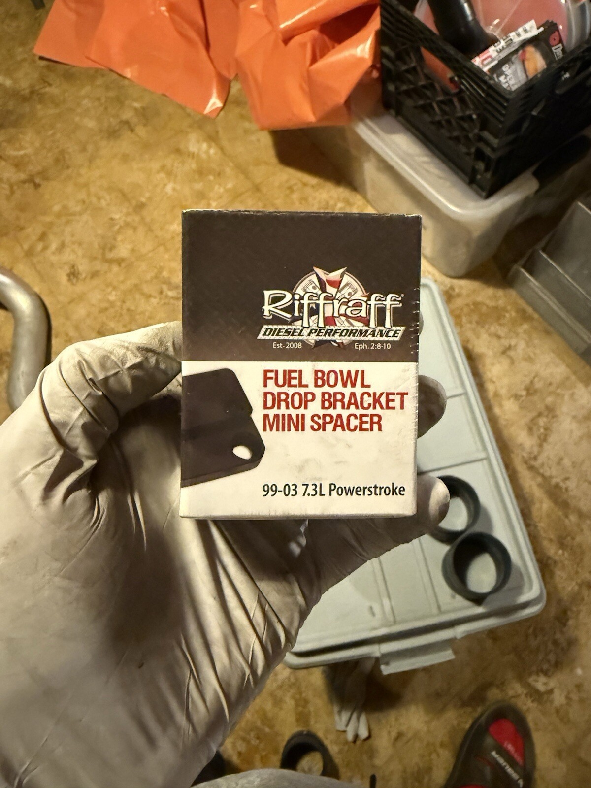 Riff Raff Fuel Bowl Drop Bracket Mini 
