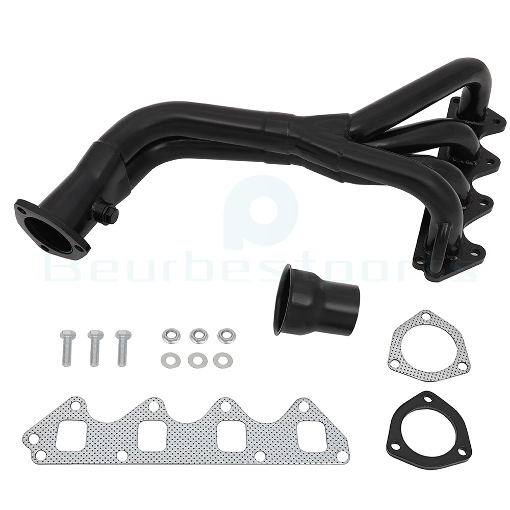 For 1989-1994 Suzuki Sidekick Geo Tracker 1.6L L4 Exhaust Manifold Header Black