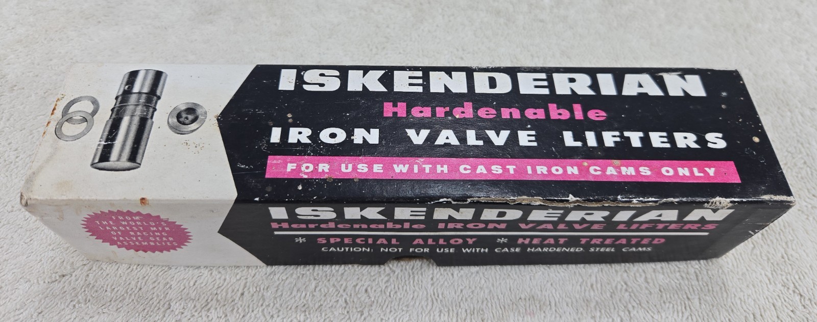 Isky / Iskenderian 202-H Hardenable Iron Valve Lifters for Chevy & Pontiac V-8 Isky / Iskenderian 202-H Hardenable Iron Valve Lifters for Chevy & Pontiac V-8