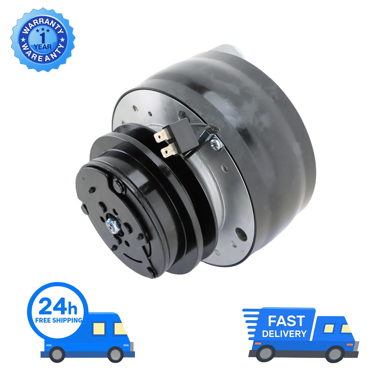 CO11185MC-KTC A/C Air Conditioner Compressor w/ Clutch for 1990-93 Chevrolet P30