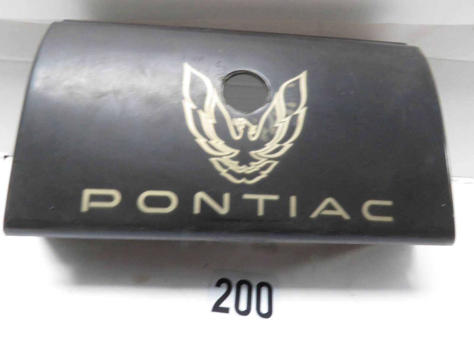 85-92 Pontiac Firebird Trans Am OEM Rear Center Panel 16504069L Black/Gold