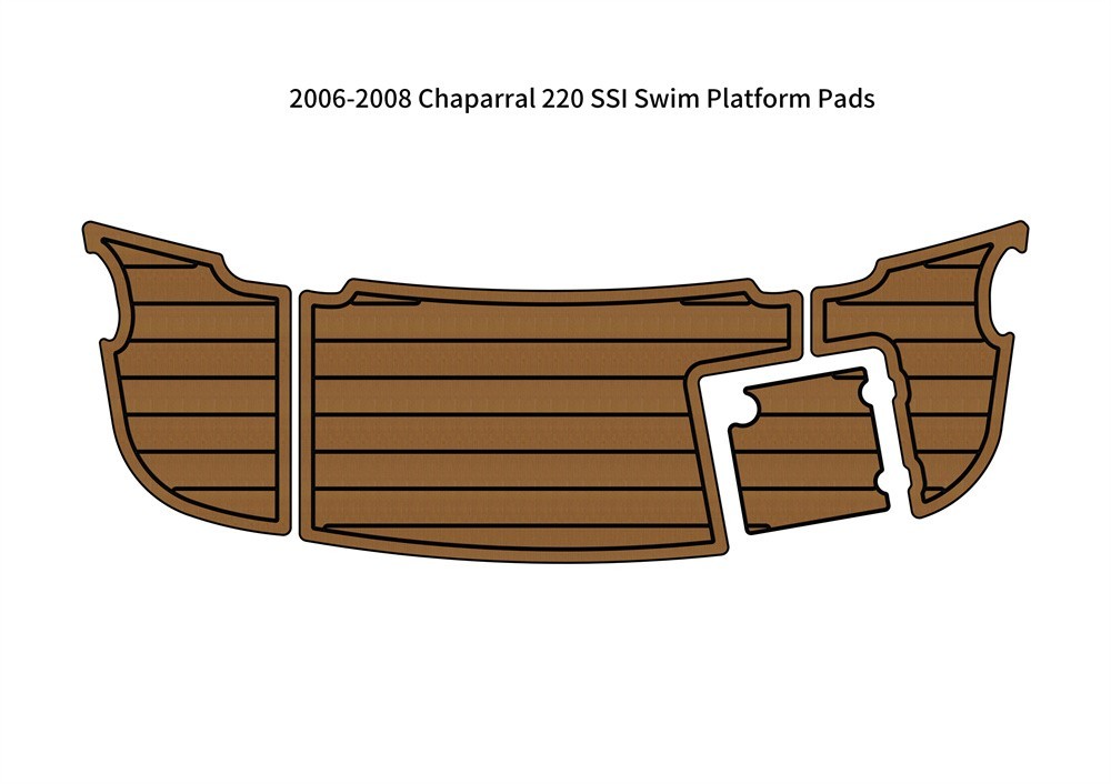2006-2008 Chaparral 220 SSI Swim Platform Pads Foam Boat flooring