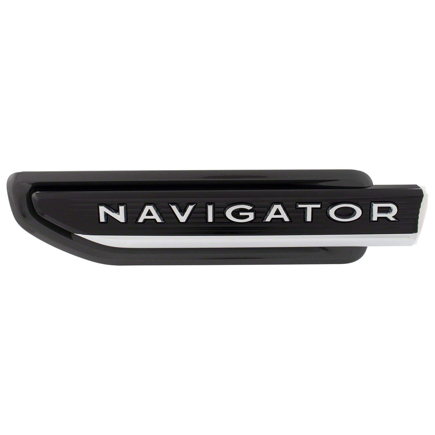 OEM 22-24 Lincoln Navigator LH Driver Side Fender Emblem Chroma Caviar Black LBL OEM 22-24 Lincoln Navigator LH Driver Side Fender Emblem Chroma Caviar Black LBL