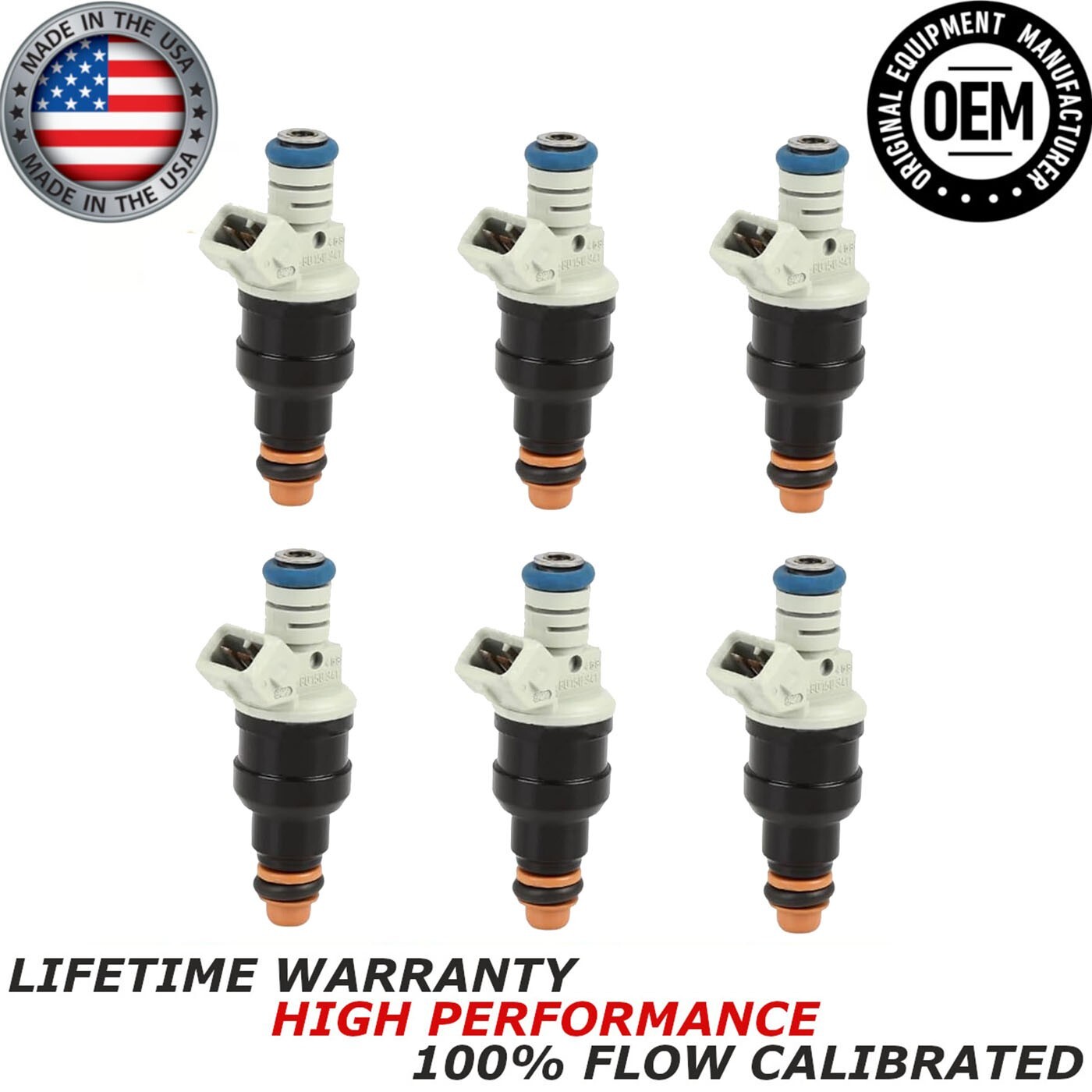 NEW OEM 6X Bosch Fuel Injector Fit 1986-1991 Mercury Cougar LS/ Sable 0280150941 NEW OEM 6X Bosch Fuel Injector Fit 1986-1991 Mercury Cougar LS/ Sable 0280150941