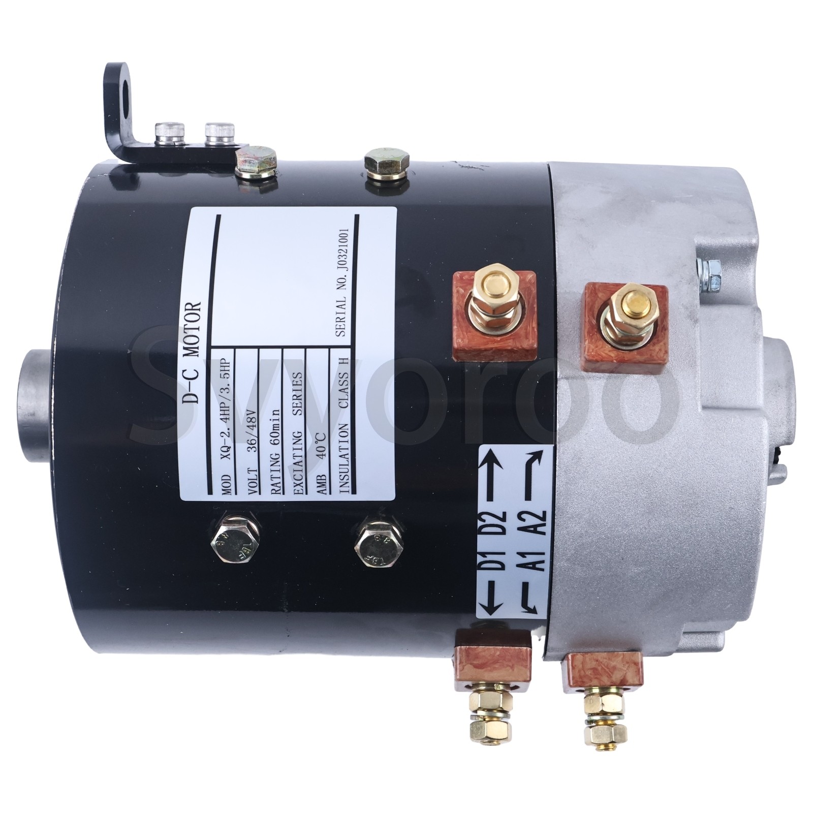 36/48V Electric Motor For Club Car Golf Cart DS 1984-Up 1022374-01 170-001-0002