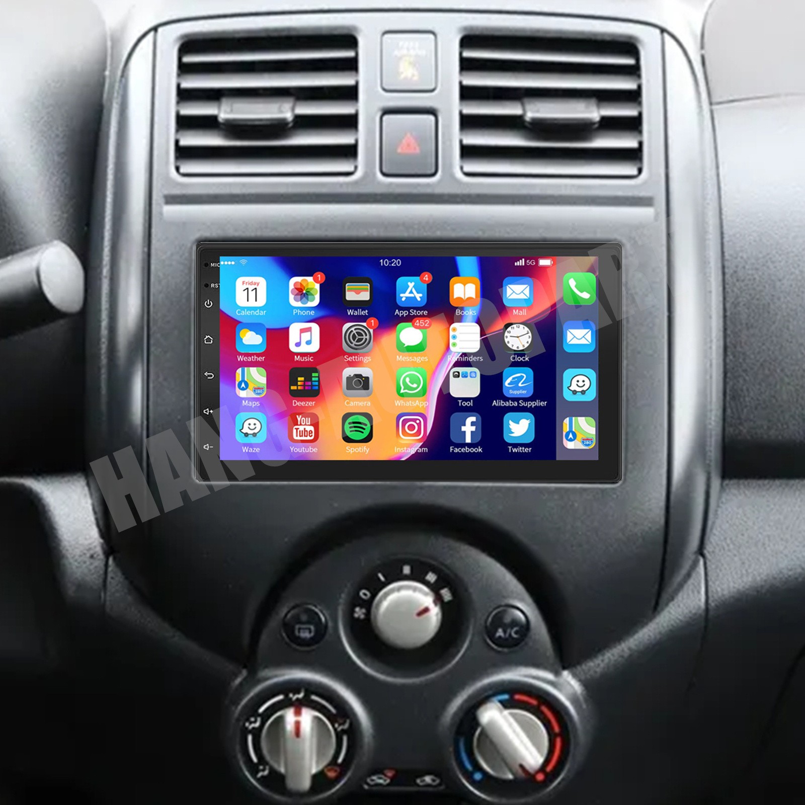 2+64GB For Nissan Note 2014-2019 Android 15 Apple Carplay Car Radio Stereo GPS