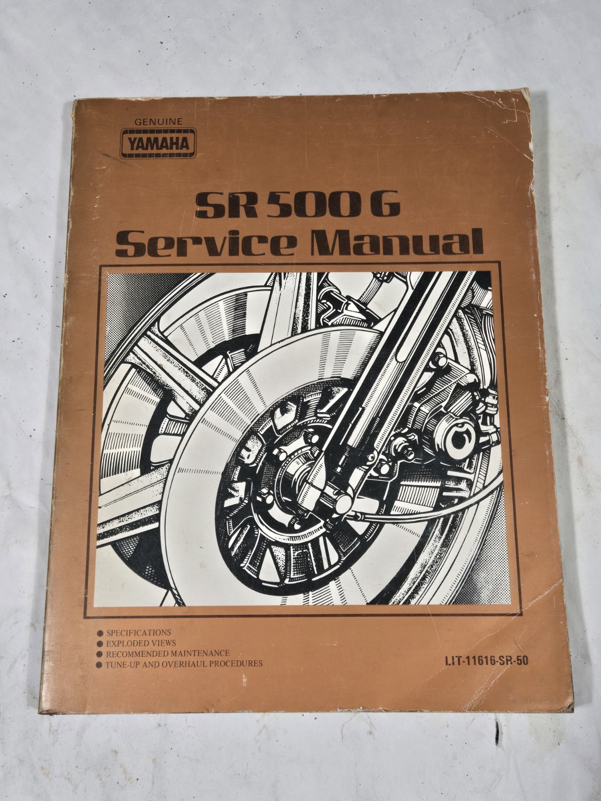 1979-1980 Yamaha SR500G, SR500 Service Shop Repair Manual