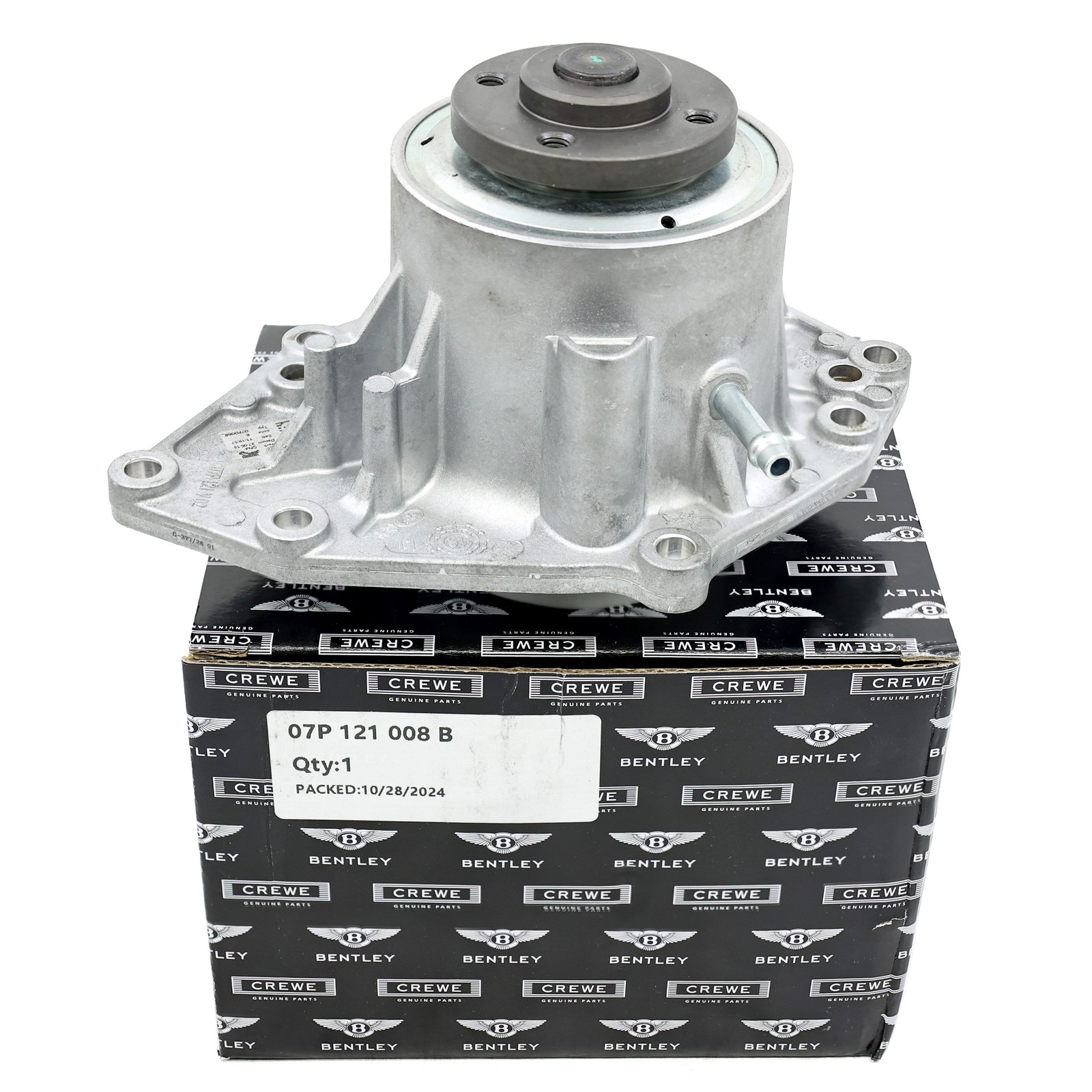 OEM 07P121008A 07P121008B 07P121008C Coolant Pump w/Vacuum for Bentley Bentayga OEM 07P121008A 07P121008B 07P121008C Coolant Pump w/Vacuum for Bentley Bentayga
