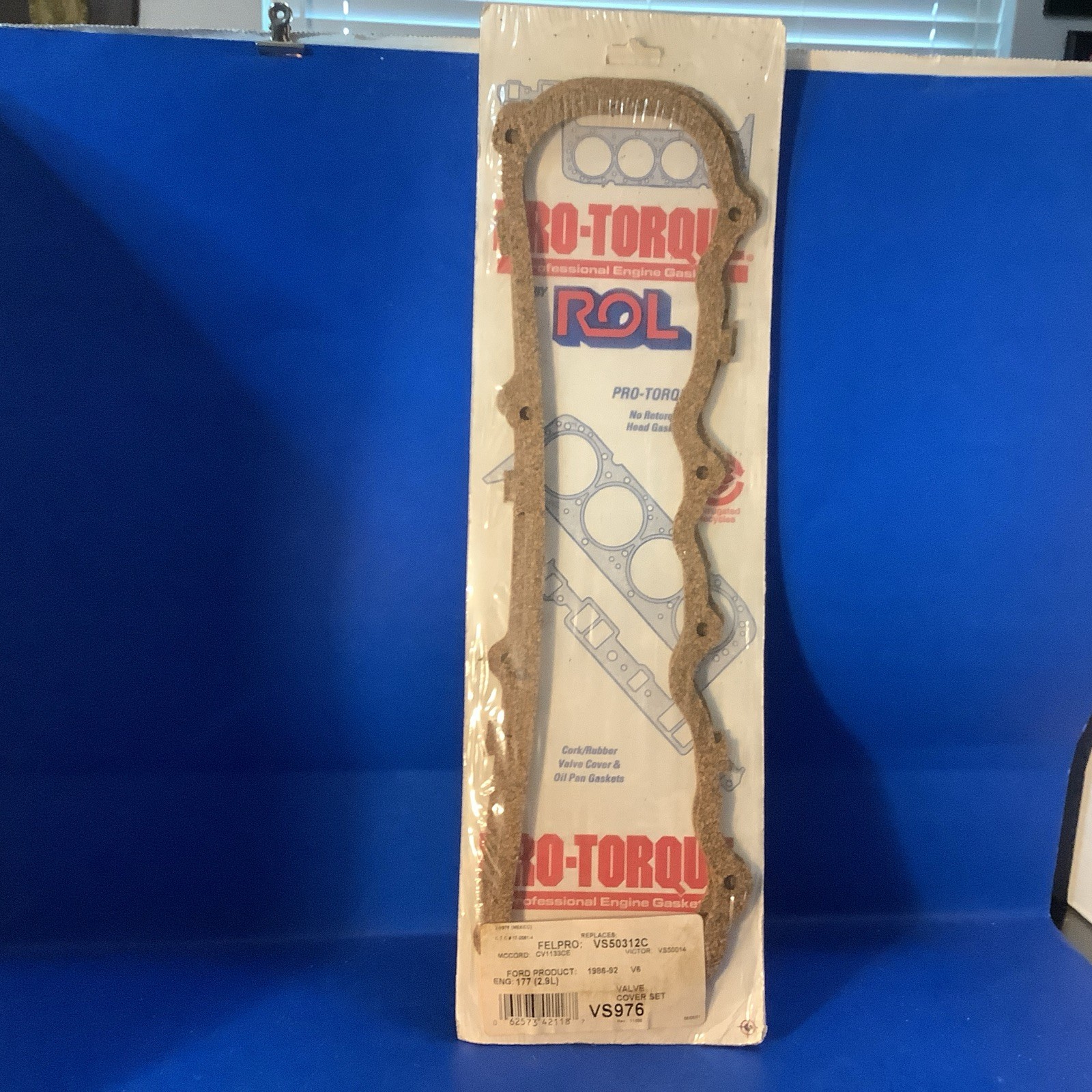 Fel-Pro VS50312C Valve Cover Gasket Set 1986-1992 Ford Bronco II, Ranger 2.9L V6
