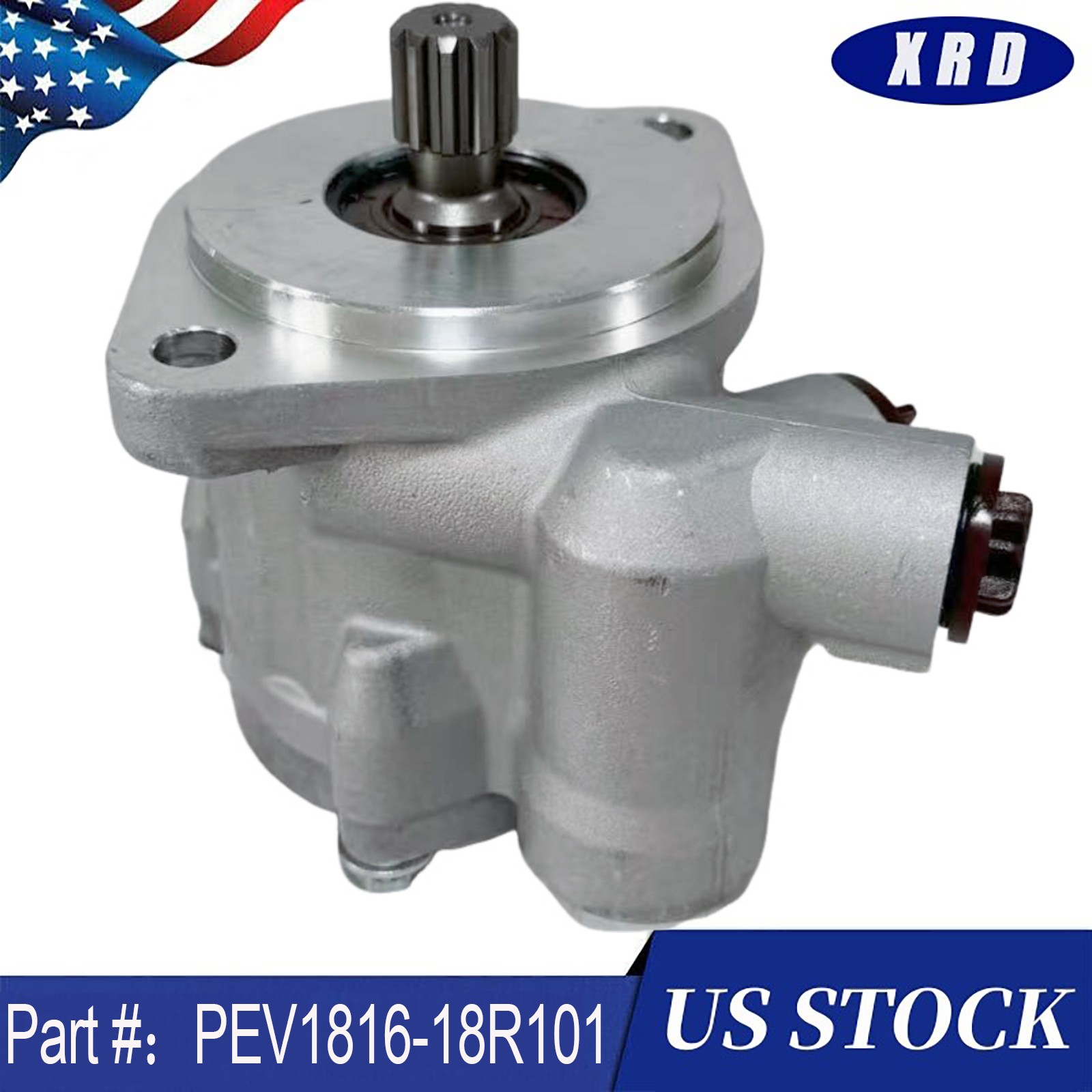 New Right Side Power Steering Pump 14-19401-002 For TRW PEV1816-18R101 USA