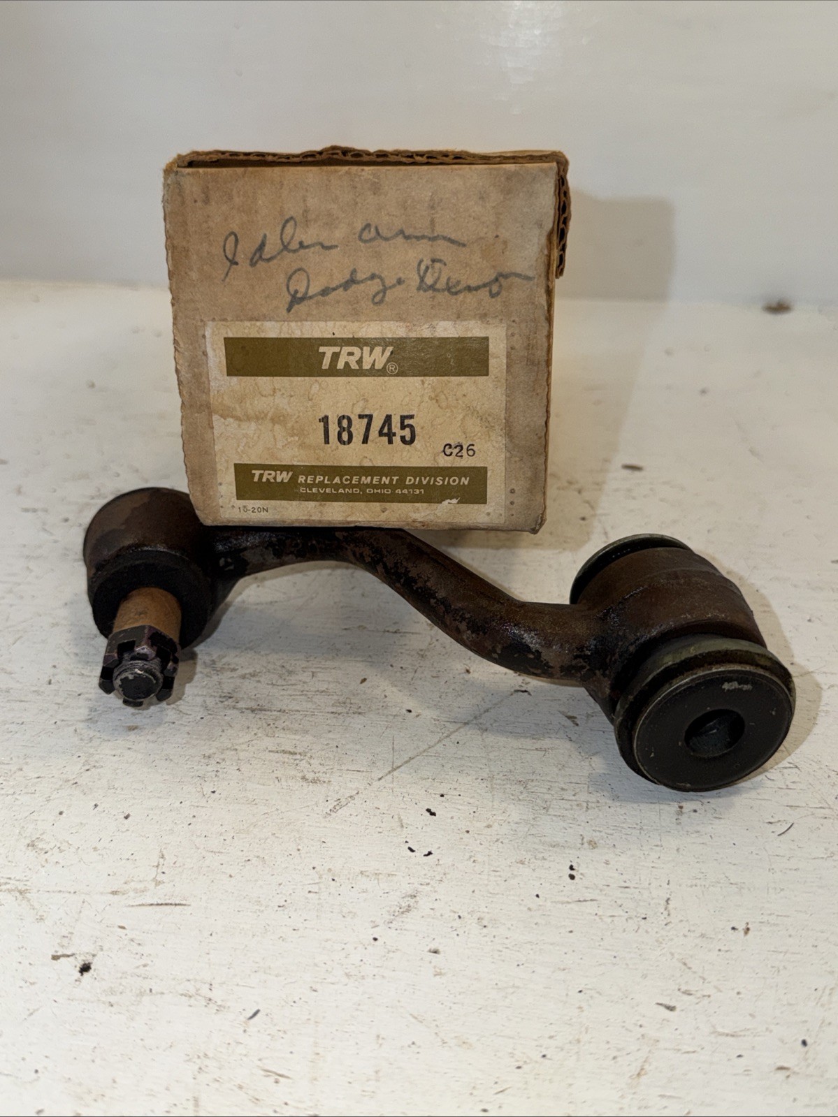 NOS NORS TRW 18745 Mopar Idler Arm 1968-1972 Dodge Dart Barracuda Duster Valiant