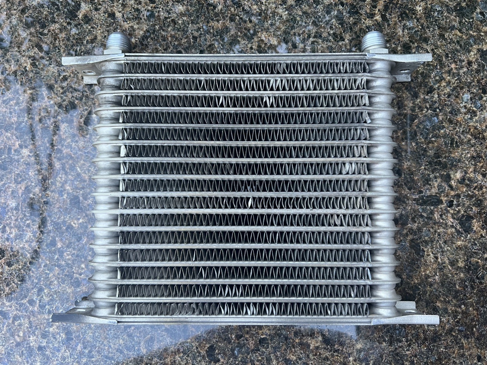 HKS Oil Cooler Core - 200X220X48mm - AN#10 - 15006-AK004 *Not Tested or Cleaned* HKS Oil Cooler Core - 200X220X48mm - AN#10 - 15006-AK004 *Not Tested or Cleaned*