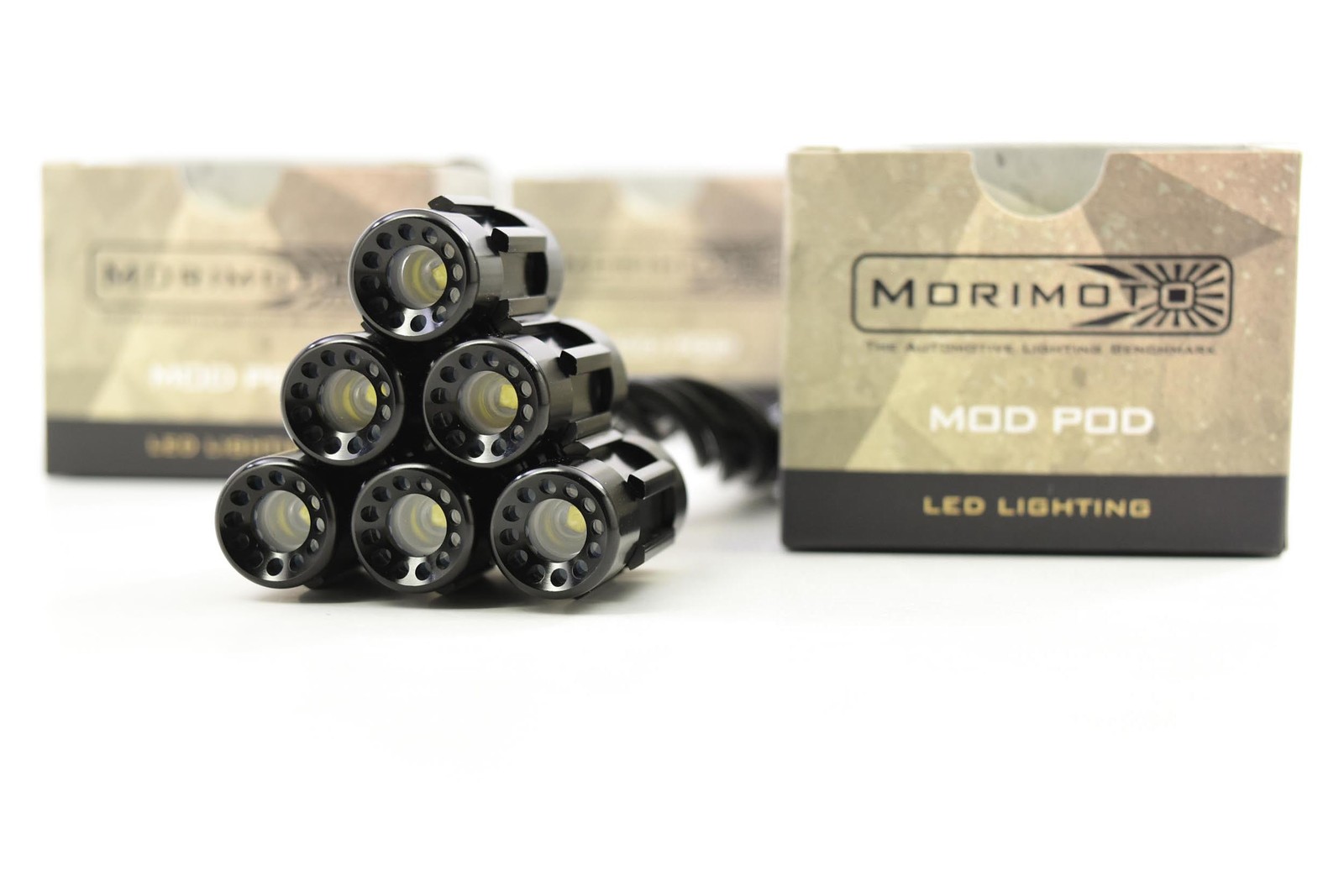 Morimoto ModPod Mini: Switchback White/Amber Morimoto ModPod Mini: Switchback White/Amber