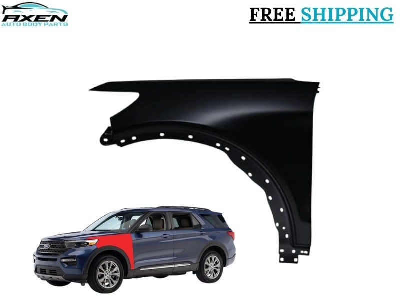 Fits For 2020-2024 Ford Explorer Left Front Driver Side Steel Fender Panel