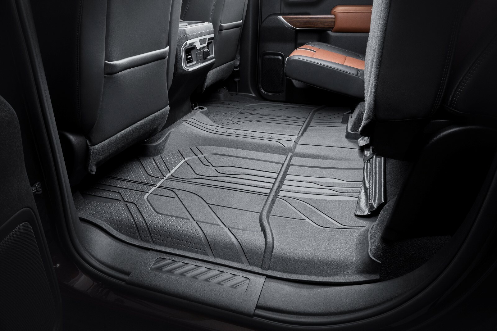 2019-2027 Chevrolet Silverado Premium 2nd Row Floor Liner In Jet Back 84333635