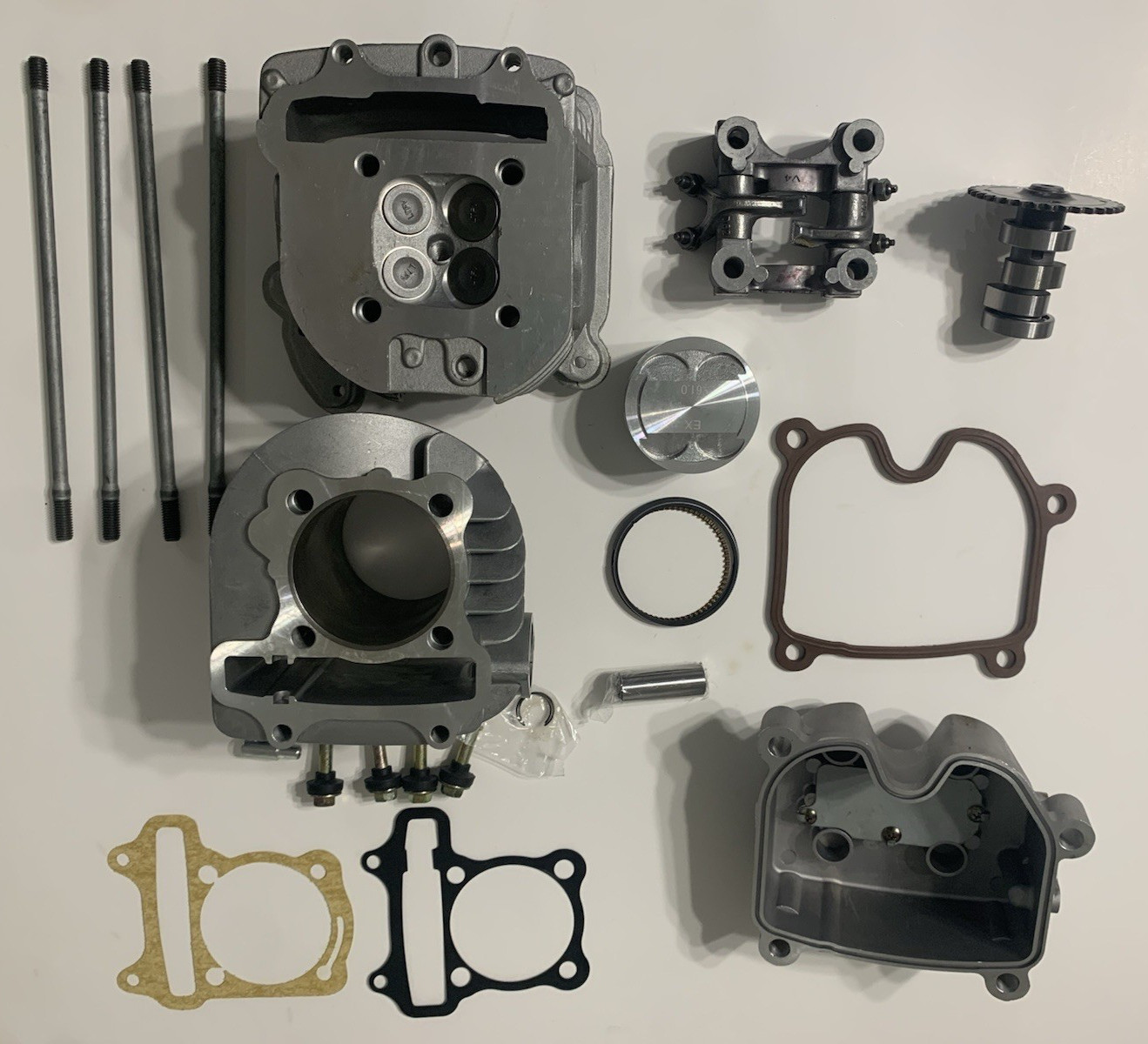 GY6 SCOOTER 4 VALVE 63 MM BIG BORE 180CC PERFORMANCE CYLINDER KIT RACING