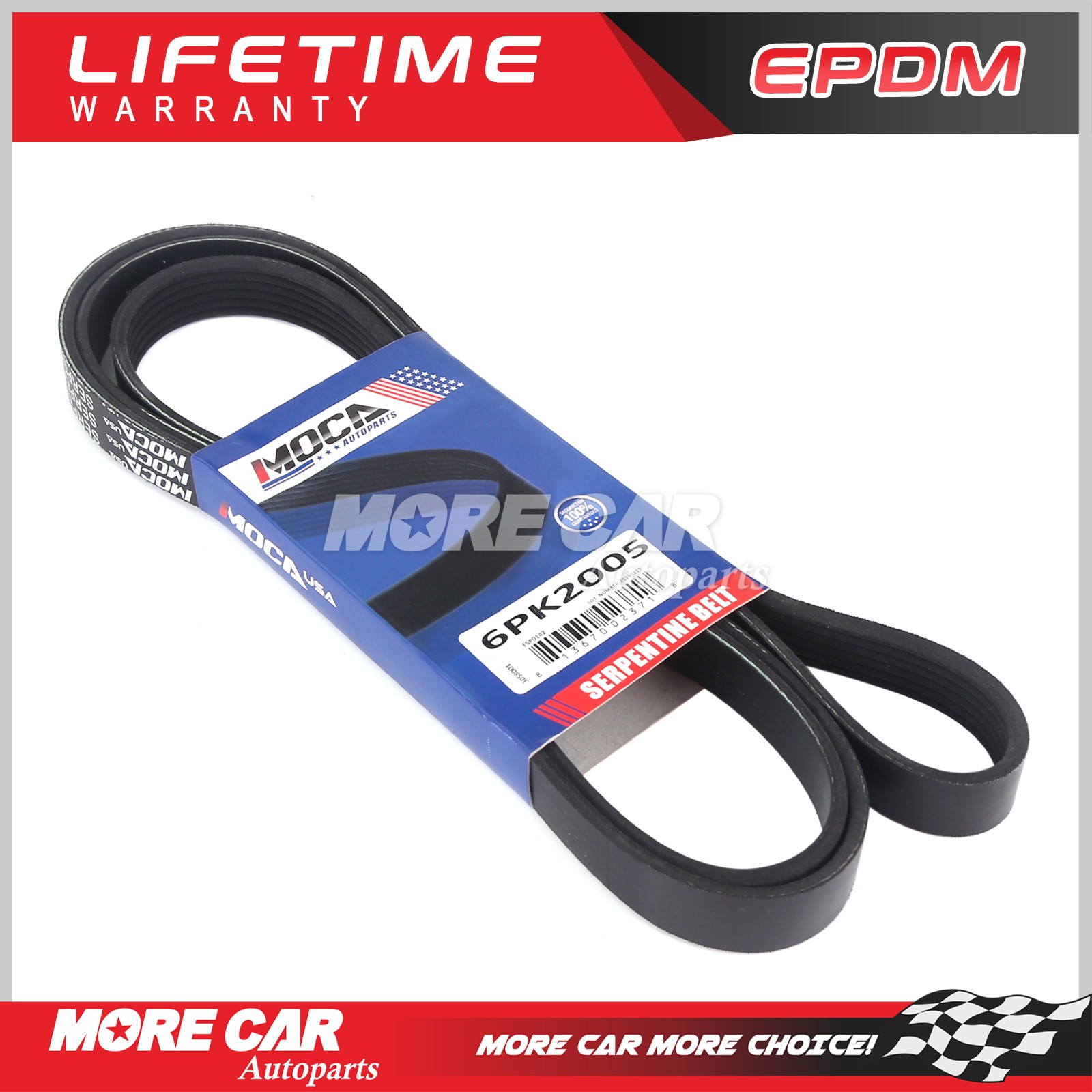 EPDM Serpentine Belt for Chevrolet Camaro Dodge Pontiac Jeep Compass 6PK2005 EPDM Serpentine Belt for Chevrolet Camaro Dodge Pontiac Jeep Compass 6PK2005