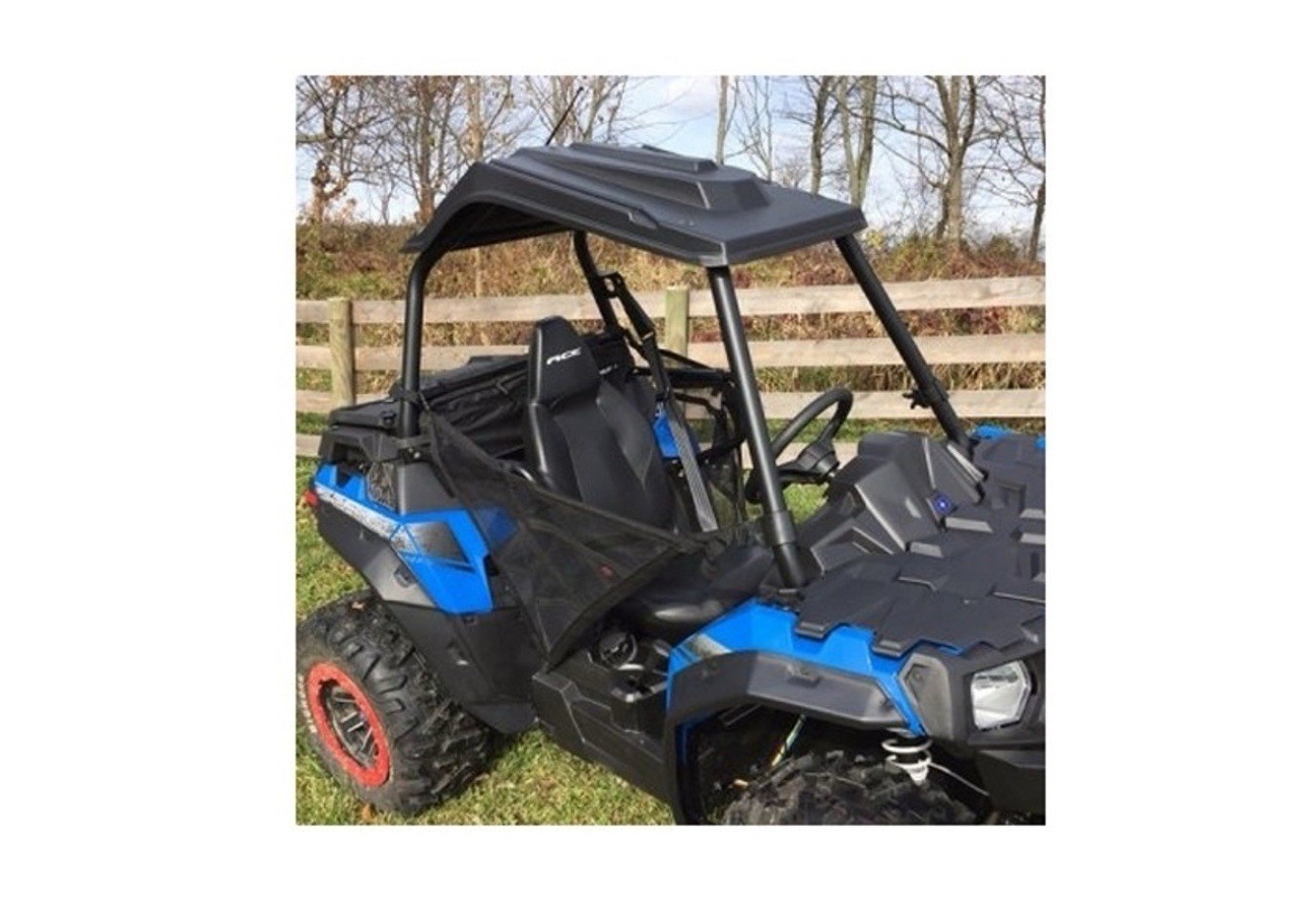 Vehicle Top-black  Hard Top Polyethylene  Polaris color is black 