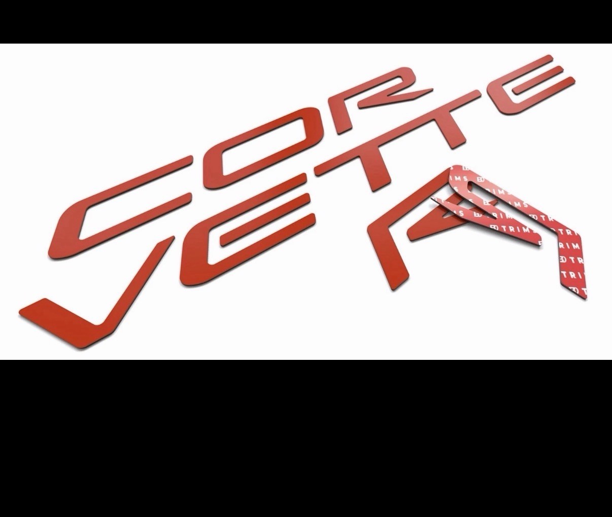 Front Bumper Plastic Letters Inserts for Chevrolet Corvette C5 1997-2004 Front Bumper Plastic Letters Inserts for Chevrolet Corvette C5 1997-2004
