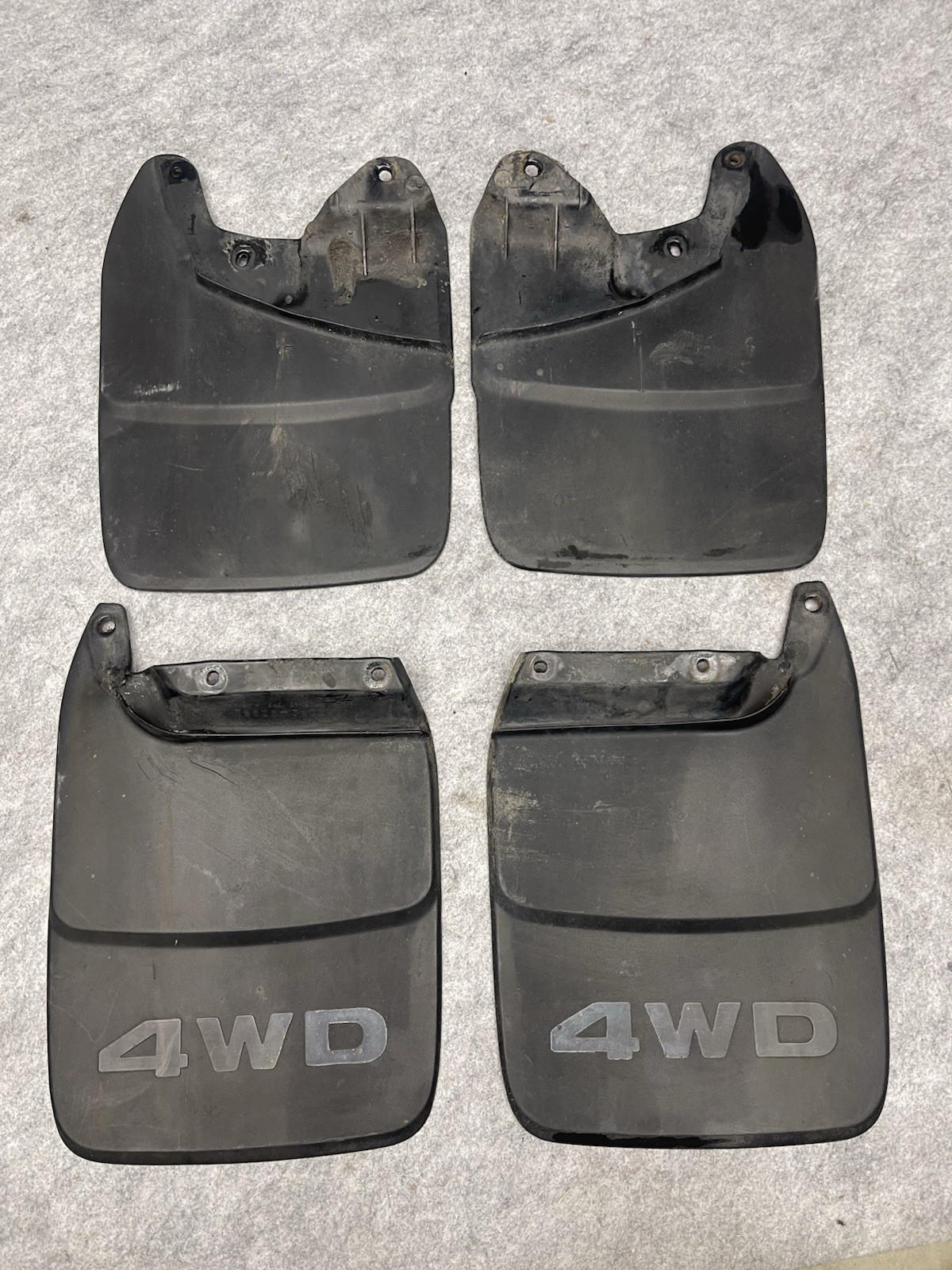 1993-1998 Toyota T100 Set Of 4 Front & Rear MudFlaps Mud Guards OEM