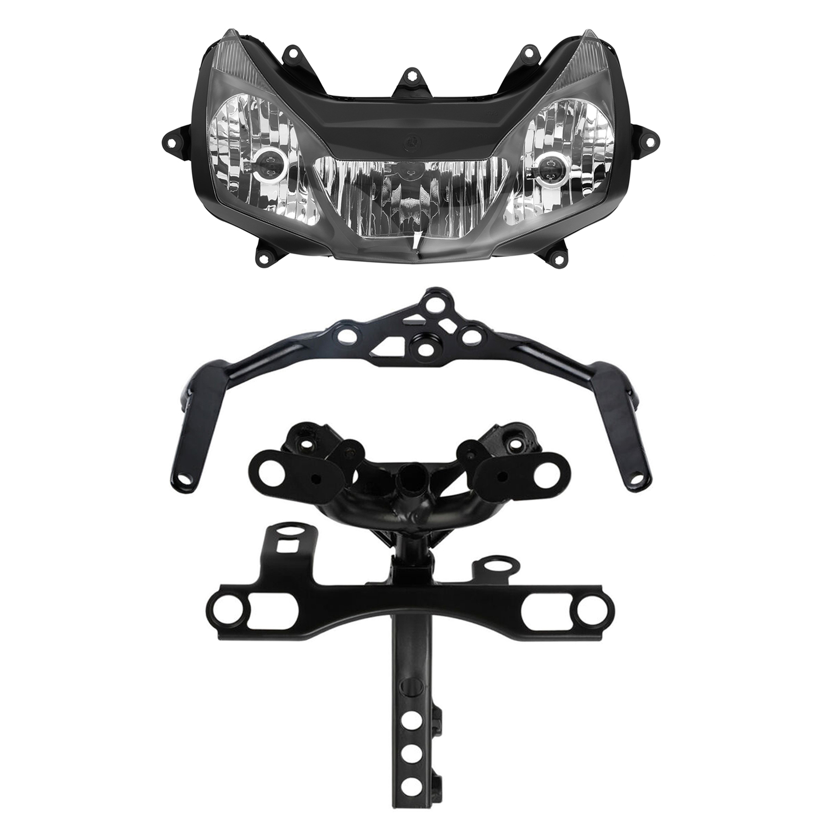 Front Headlight Assembly Fairing Stay Brackets Fit For Honda CBR954RR 2002-2003