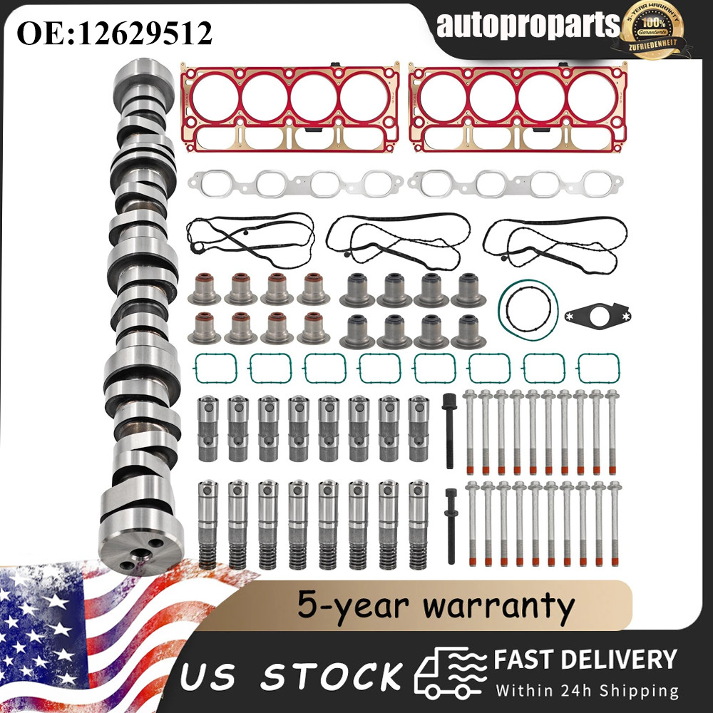 For GM 12629512 Cam & AFM LS7 Lifters Kit For 2014-20 Chevy 6.2L Gen5 L86 L87