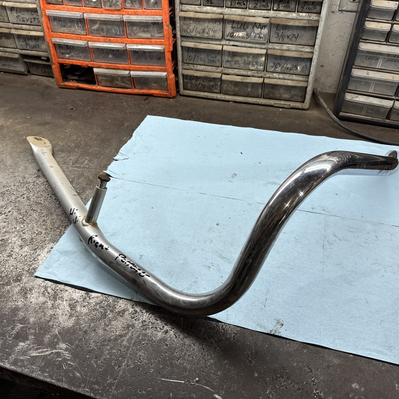 1970’s Harley Davidson AMC Vintage Golf Cart Trike Right Front Chrome Bumper 1970’s Harley Davidson AMC Vintage Golf Cart Trike Right Front Chrome Bumper