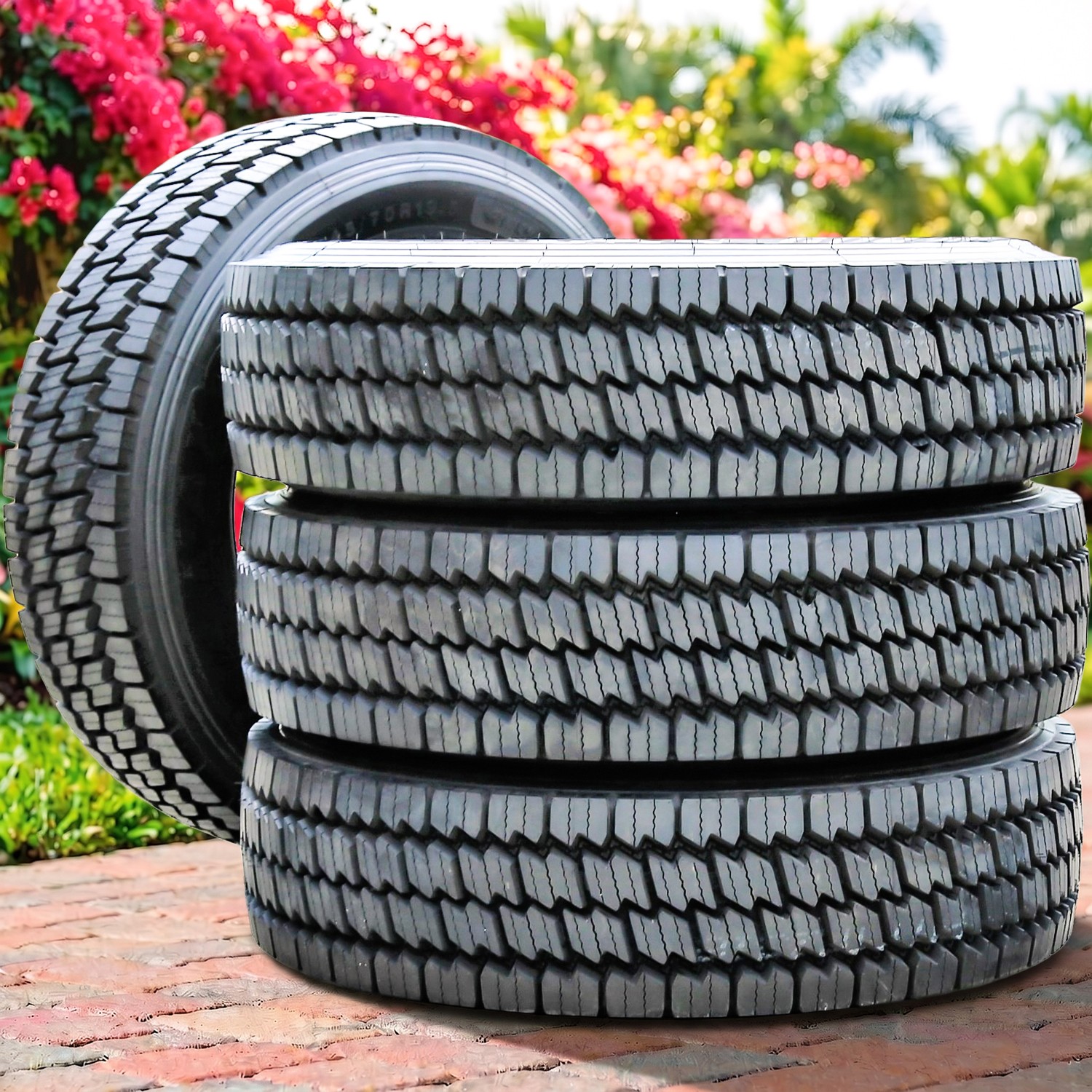 4 Green Max GDR202 225/70R19.5 128/126M G 14 Ply Drive Commercial Tires 4 Green Max GDR202 225/70R19.5 128/126M G 14 Ply Drive Commercial Tires