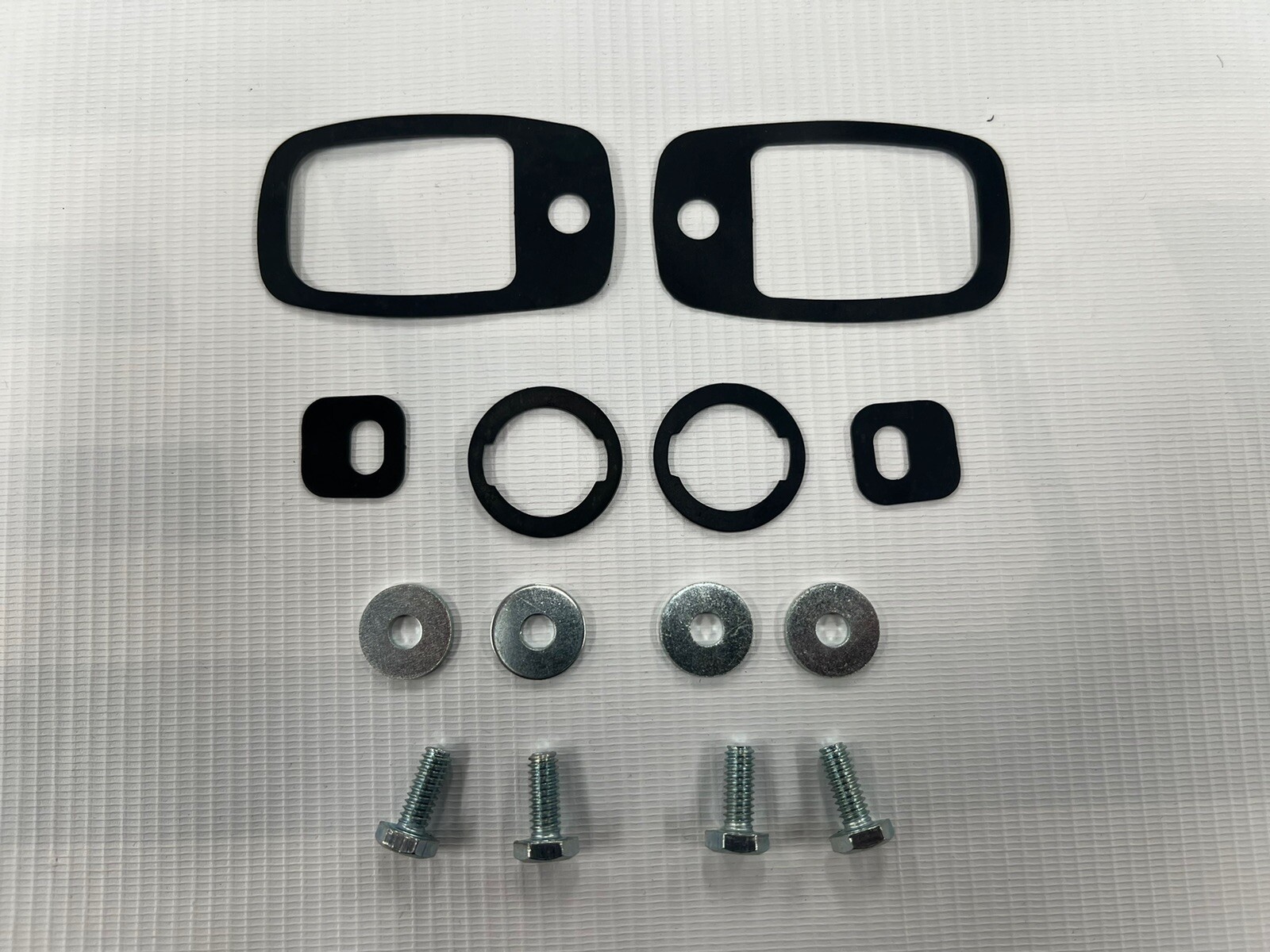 1967-72 Chevrolet Gmc C10 K10 Truck Blazer Door Handle And Lock Gasket W/screws 1967-72 Chevrolet Gmc C10 K10 Truck Blazer Door Handle And Lock Gasket W/screws