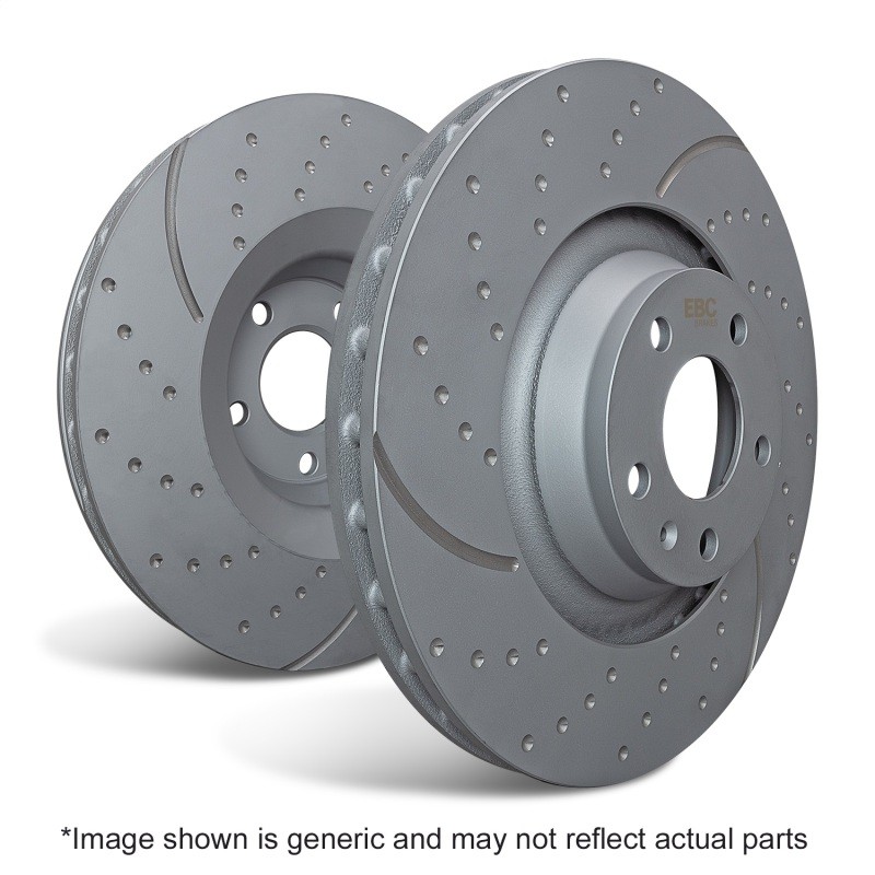 EBC For 10+ Lexus GX460 GD Sport Rear Rotors – Fits 2010-2013 Toyota FJ Cruiser