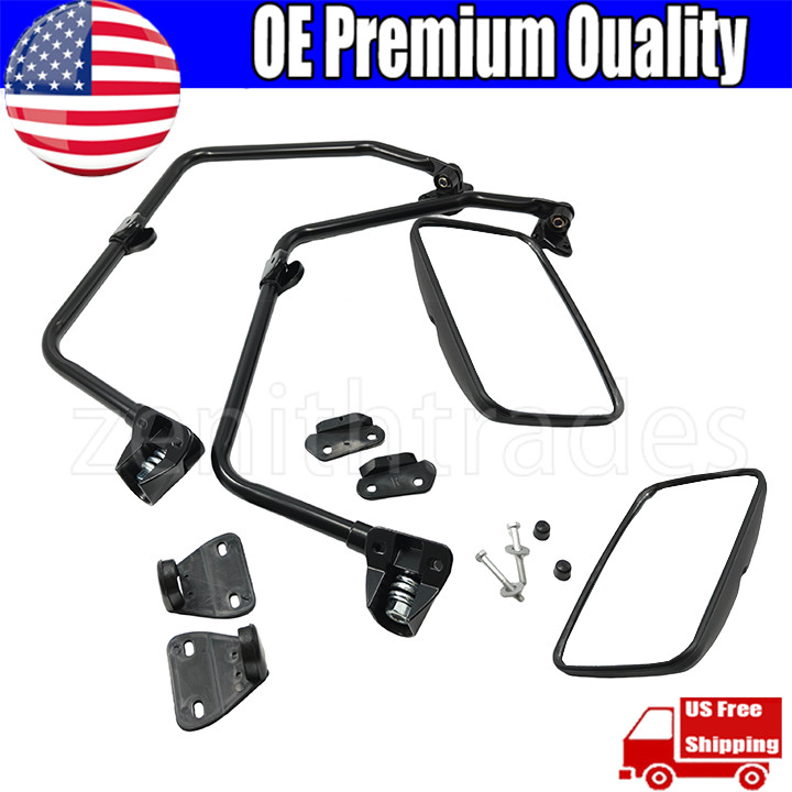 New Left & Right Side View Truck Mirror Set For Volkswagen Vanagon 1980-1991