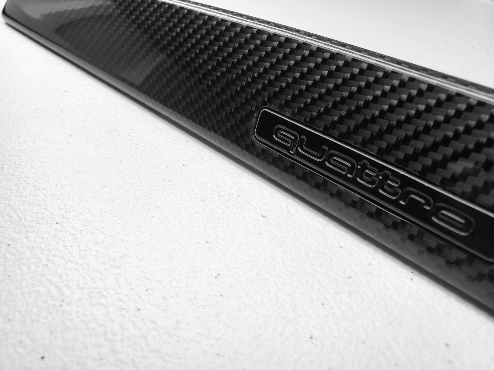 AUDI REAL CARBON FIBER DASH INTERIOR TRIM08 09 10 11 12 13 14 A4 S4 B8 QUATTRO