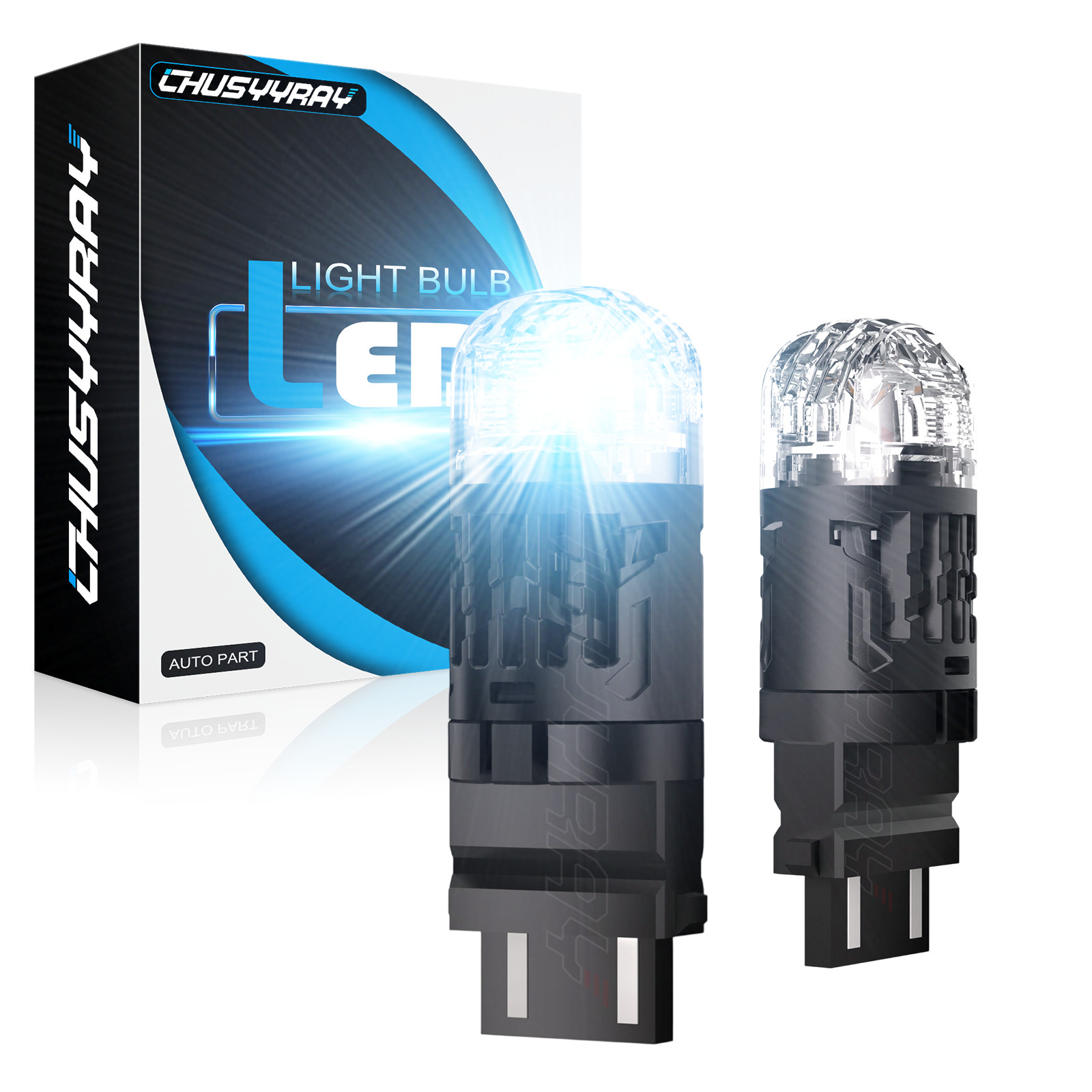 2X 3157/3457 Error FreeWhite 26-LED Turn Signal Parking Bulbs