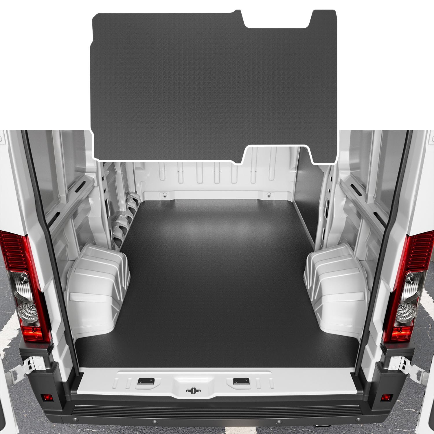 For 2014-2025 Dodge Ram ProMaster Cargo Mat Trunk Mat Long Series Cargo Liner