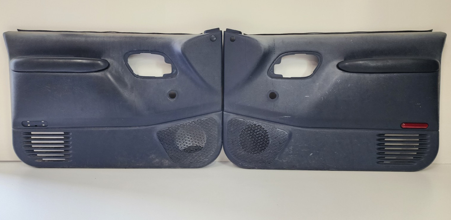 1995-1998 Chevy C/K 1500 2500 3500 OBS Blue Front Door Panel Driver Passenger