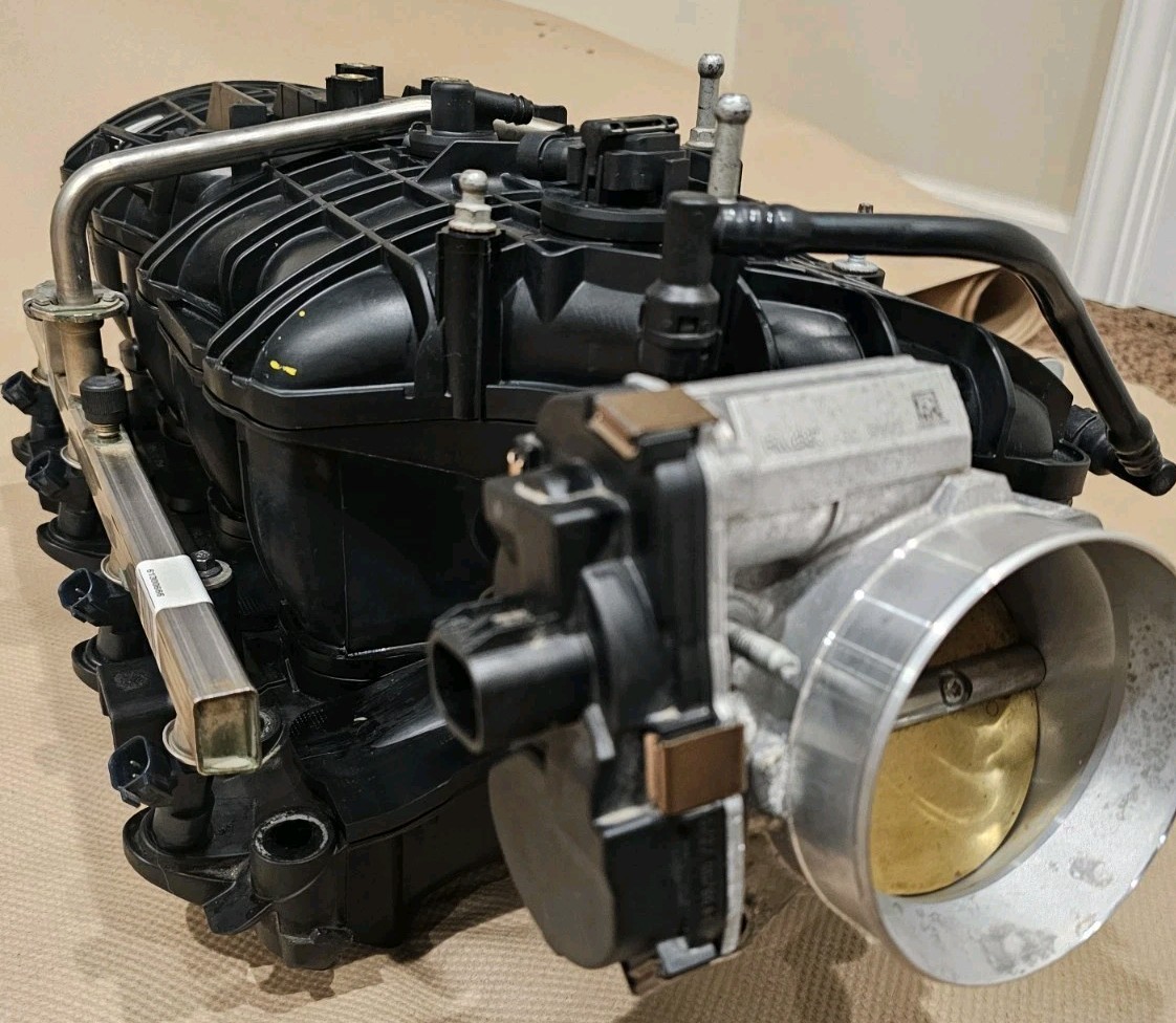 TBSS NBSS STYLE Intake Thottle Body,Fuel Rails Injectors LS 5.3 6.0 Cathedral 