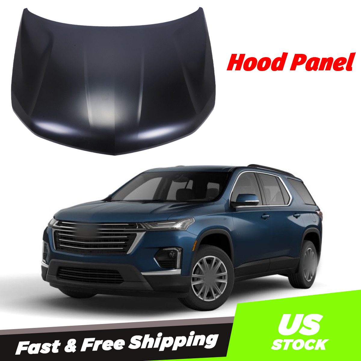 Hood Panel For 2018-2023 Chevrolet Traverse 84023477